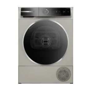 Series 8, heat pump tumble dryer, 9 kg, Silver inox WQB245BXGC<br> Model: WQB245BXGC