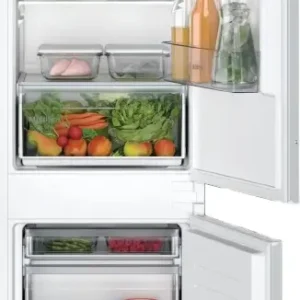 Series 2, built-in fridge-freezer with freezer at bottom, 177.2 x 54.1 cm<br>Model:  KIV86NSF0