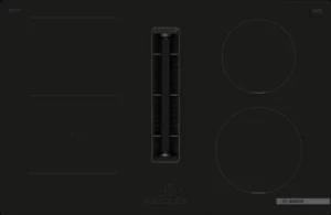 Series 4, Induction hob with integrated ventilation system, 80 cm, surface mount without frame <br>Model: PVS811B16E