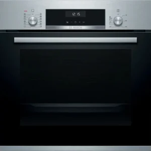 Series 6, Built-in oven with added steam function, 60 x 60 cm, Stainless steel <br>HIJ557YS0M
