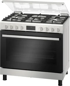 Series 6, Gas range cooker, Stainless steel <br>Model: HGX5H8W50M