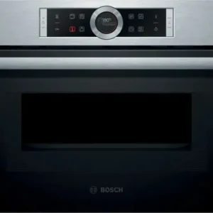 Series 8, Built-in Compact Microwave Oven, 60 x 45 cm, Stainless steel <br>CMG633BS1