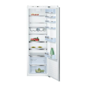 Series 6, built-in fridge, 177.2 x 55.8 cm, flat hinge<br>Model: KIR81AF30M
