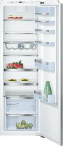 Series 6, built-in fridge, 177.2 x 55.8 cm, flat hinge<br>Model: KIR81AF30M